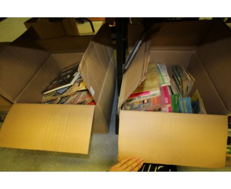 Two boxes of mixed Ordnance Survey maps
