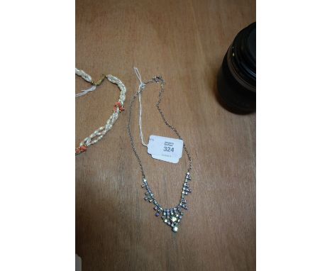 Vintage Paste Necklace