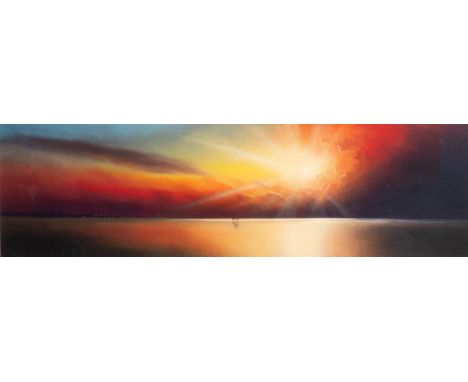LAWRENCE COULSON (b.1962) ARTIST SIGNED LIMITED EDITION COLOUR PRINT ?We are One?, (67/150), with certificate 9 ½? x 31 ¾? (2