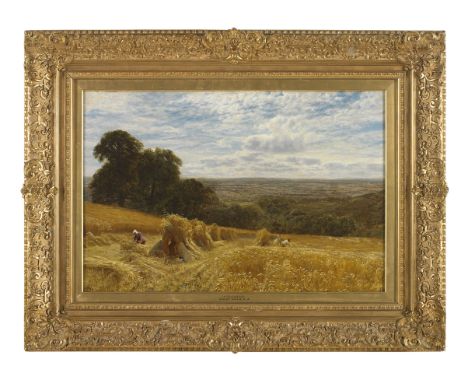 George Vicat Cole, RA (British, 1833-1893)A cornfield signed with monogram and dated '18VC69' (lower left)oil on canvas51 x 7