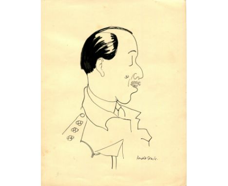 SEARLE RONALD: (1920-2011) English artist, satirical cartoonist & illustrator, the creator of St. Trinian's School. A good or