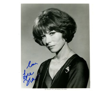 GRANT LEE: (1927-&nbsp;&nbsp;&nbsp;&nbsp; ) American actress, Academy Award winner for Best Supporting Actress in 1975 for he