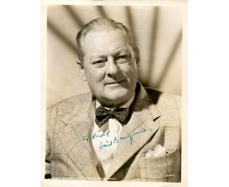 BARRYMORE LIONEL: (1878-1954) American actor, Academy Award winner for Best Actor in 1930/31 for his role as Stephen Ashe in 