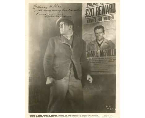 MCLAGLEN VICTOR: (1886-1959) British actor, Academy Award winner for Best Actor in 1935 for his role as 'Gypo' Nolan in The I
