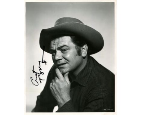 BORGNINE ERNEST: (1917-2012) American actor, Academy Award winner for Best Actor in 1955 for his role as Marty Piletti in Mar