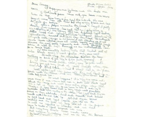 Having survived two near fatal air crashes in Africa, Hemingway asserts –‘….tell the boys nothing is bad if you say to it go 