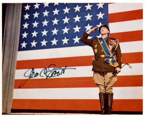 SCOTT GEORGE C.: (1927-1999) American actor, Academy Award winner for Best Actor in 1970 for his role as General George S. Pa