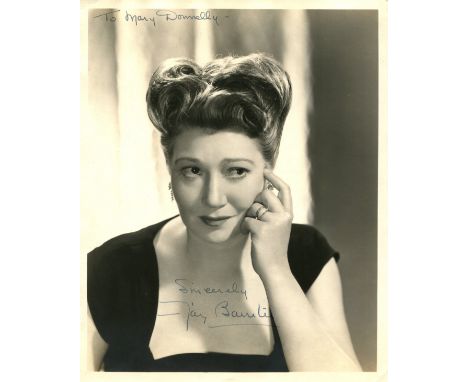 BAINTER FAY: (1893-1968) American actress, Academy Award winner for Best Supporting Actress in 1938 for her role as Aunt Bell