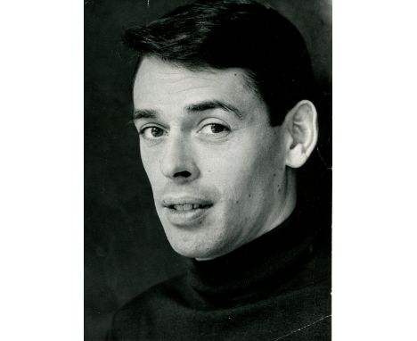 BREL JACQUES: (1929-1978) Belgian singer. Vintage signed 5 x 7 photograph of Brel in a head and shoulders pose. Signed ('J. B