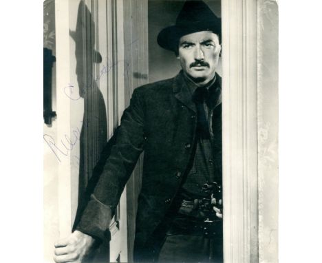 CINEMA: Selection of large vintage signed photographs by various film stars comprising Gregory Peck (signed 9 x 10 photograph