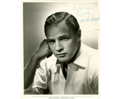 BRANDO MARLON: (1924-2004) American actor, Academy Award winner for Best Actor in 1972 for his role as Don Vito Corleone in T
