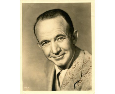 BRENNAN WALTER: (1894-1974) American actor, the first Academy Award winner for Best Supporting Actor in 1936 for his role as 