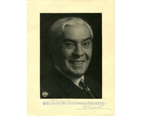 PADILLA JOSE: (1889-1960) Spanish Composer and Pianist. Best remembered for his song `La Violetera´, which would later be ada