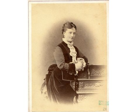 [DOLGORUKOVA CATHERINE]: (1847-1922) Russian Princess, the long-time mistress of Emperor Alexander II, and later his morganat