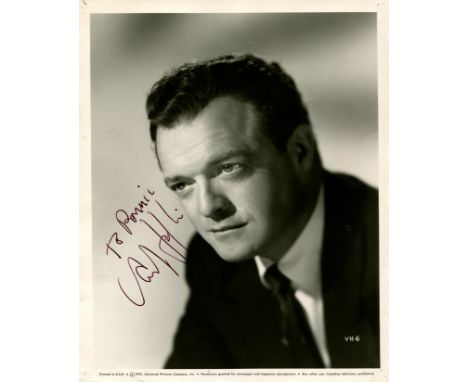 HEFLIN VAN: (1910-1971) American actor, Academy Award winner for Best Supporting Actor in 1942 for his role as Jeff Hartnett 
