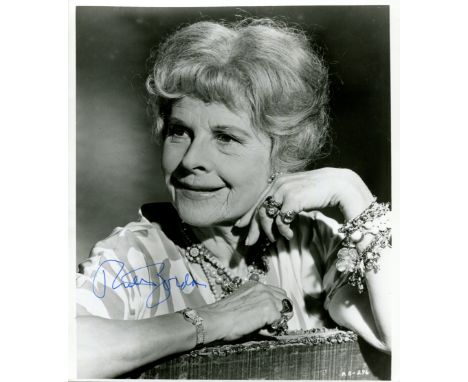 GORDON RUTH: (1896-1985) American actress, Academy Award winner for Best Supporting Actress in 1968 for her role as Minnie Ca