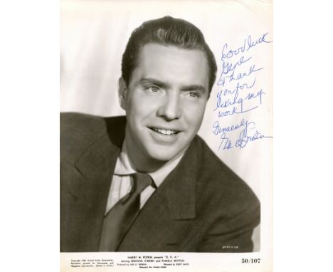 O'BRIEN EDMOND: (1915-1985) American actor, Academy Award winner for Best Supporting Actor in 1954 for his role as Oscar Muld
