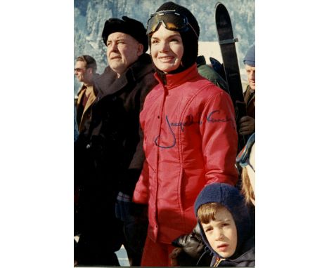 KENNEDY JACQUELINE: (1929-1994) American socialite who served as First Lady of the United States 1961-63 as the wife of Presi