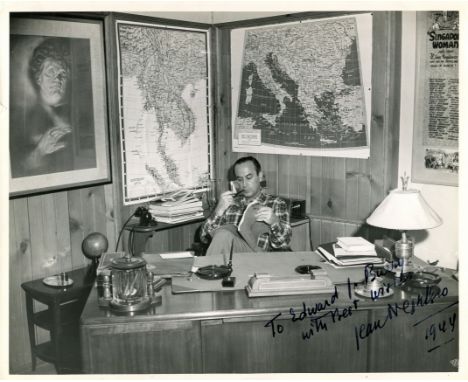 NEGULESCO JEAN: (1900-1993) Romanian-American film director. A good vintage signed and inscribed 10 x 8 photograph of Negules