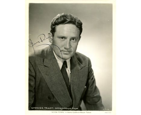 TRACY SPENCER: (1900-1967) American actor, Academy Award winner for Best Actor in 1937 for his role as Manuel Fidello in Capt