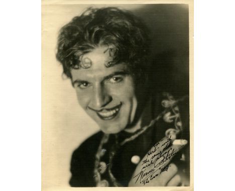 BAXTER WARNER: (1889-1951) American actor, Academy Award winner for Best Actor in 1928/29 for his role as the Cisco Kid in In