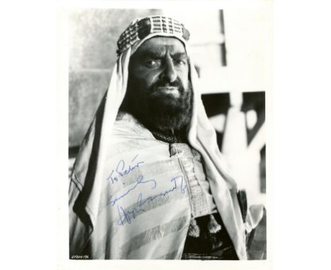 GRIFFITH HUGH: (1912-1980) Welsh actor, Academy Award winner for Best Supporting Actor in 1959 for his role as Sheik Ilderim 