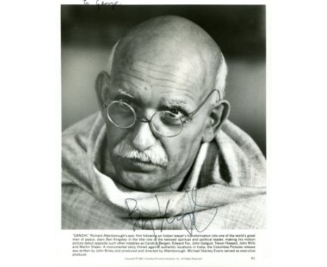 KINGSLEY BEN: (1943-&nbsp;&nbsp;&nbsp;&nbsp; ) British actor, Academy Award winner for Best Actor in 1982 for his role as Mah