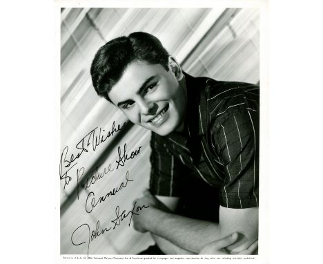 SAXON JOHN: (1936-2020) American actor who co-starred with Bruce Lee in the martial arts film Enter the Dragon (1973). Vintag