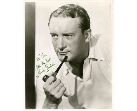 SANDERS GEORGE: (1906-1972) English actor, Academy Award winner for Best Supporting Actor in 1950 for his role as Addison De 