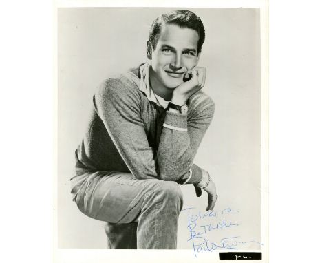 NEWMAN PAUL: (1925-2008) American actor, Academy Award winner for Best Actor in 1986 for his role as Fast Eddie Felson in The