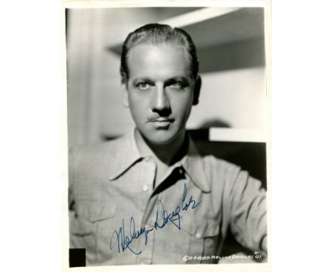 DOUGLAS MELVYN: (1901-1981) American actor, Academy Award winner for Best Supporting Actor in 1979 for his role as Benjamin T