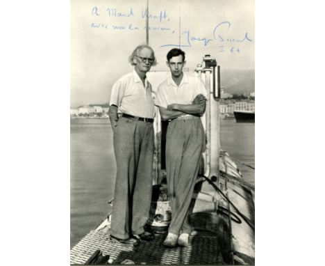 PICCARD JACQUES: (1922-2008) Swiss Oceanographer and Engineer. Known for developing underwater submarines for studying ocean 