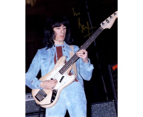 WYMAN BILL: (1936- ) English Musician, best known as the bassist of the English Rock band The Rolling Stones. Signed colour 8