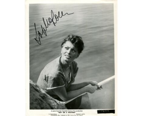 LOREN SOPHIA: (1934-&nbsp;&nbsp;&nbsp;&nbsp; ) Italian actress, Academy Award winner for Best Actress in 1961 for her role as