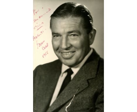 CABOT BRUCE: (1904-1972) American actor, remembered for his performance as Jack Driscoll in King Kong (1933). Vintage signed 