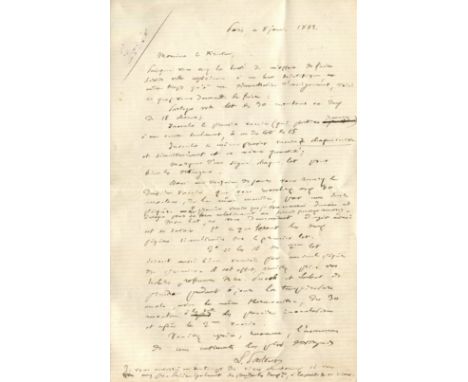‘The first vaccine I will send you tomorrow is to be tested for its strengthrelative to the second you will receive’  PASTEUR