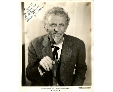 BRENNAN WALTER: (1894-1974) American actor, Academy Award winner for Best Supporting Actor in 1938 for his role as Peter Good