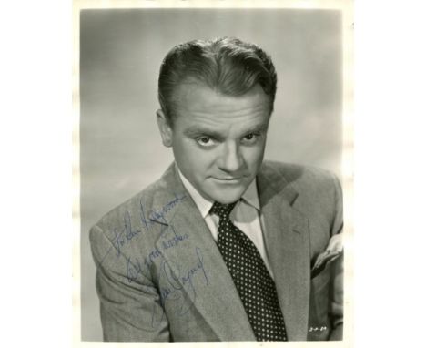 CAGNEY JAMES: (1899-1986) American actor, Academy Award winner for Best Actor in 1942 for his role as George M. Cohan in Yank
