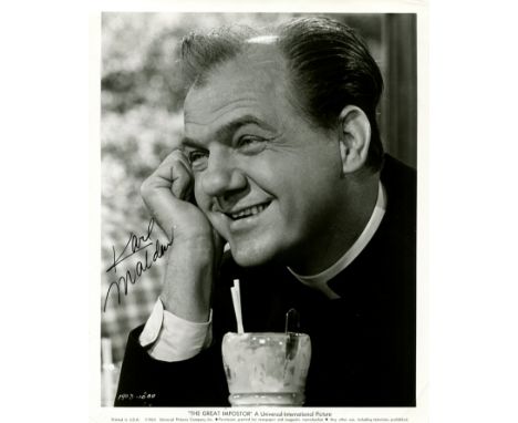 MALDEN KARL: (1912-2009) American character actor, Academy Award winner for Best Supporting Actor in 1951 for his role as Har