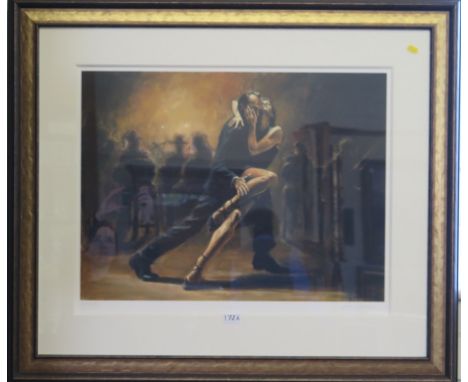 Fabian Perez Tango Lithograph, artists proof, 4/20, signed in pencil 50cm x 67cm