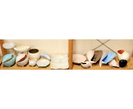 A large quantity of Poole Pottery.
