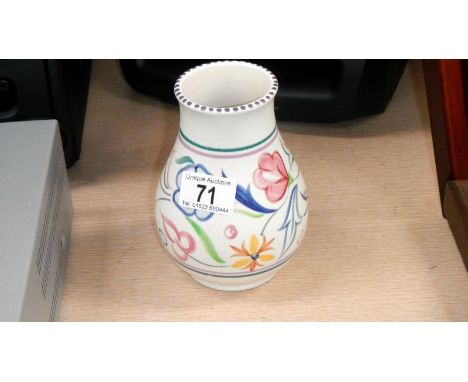A Poole Pottery vase