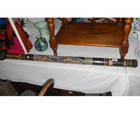 A didgeridoo