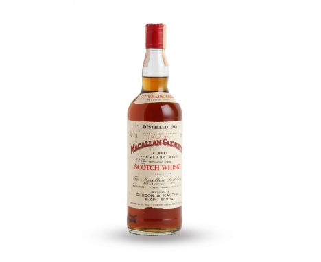  The Macallan-37 year old-1946Distilled by R. Kemp, Macallan-Glenlivet Ltd., The Macallan DistilleryBottled by Gordon &amp; M