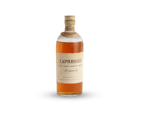  Laphroaig-10 year oldPure Islay Malt Scotch Whisky. Distilled and bottled by D. Johnson &amp; Co. (Laphroaig) Ltd., Laphroai