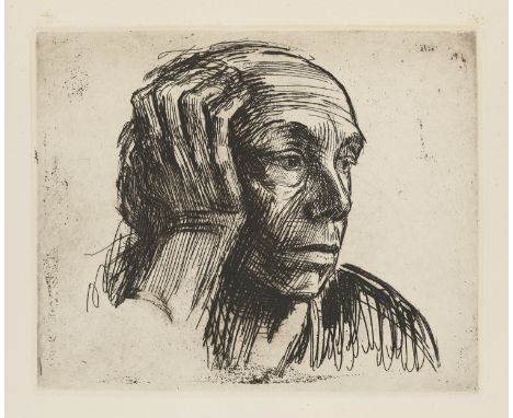 Klassische Moderne Käthe Kollwitz (1867 Königsberg - 1945 Moritzburg)2 Arbeiten. Spätere Abzüge von ca. 1947 nach dem Druck v