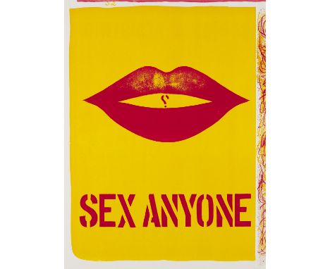 Pop Art Robert Indiana (1928 New Castle, Indiana (USA) - 2018 Vinalhaven, Maine (USA))Sex Anyone?, aus: 1 c Life. 1964. Farbl