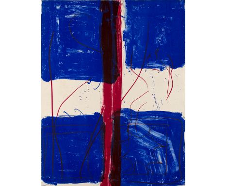 Amerikanische Moderne - Abstrakter Expressionismus Kimber Smith (1922 Boston - 1981 New York)o.T. (abstrakte Komposition). 19