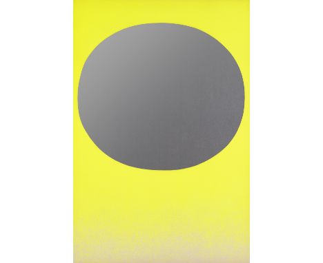 Rupprecht Geiger.  (1908 - 2009 München). o.T. (Silber auf Gelb/Modulation). 1969. Farbserigraphie auf leichtem Velinkarton. 