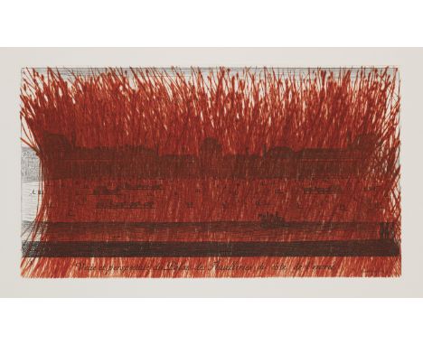 Wiener Aktionismus - - Arnulf Rainer.  (1929 Baden b. Wien). 3 Arbeiten in: Blick auf den Louvre und den Palais de Thuillerie